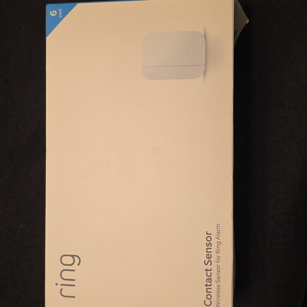 Ring Contact Sensor 6 Pack - White and Blue Box